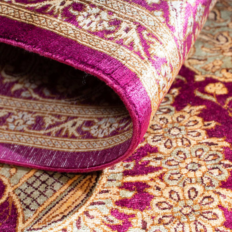 Perzisch tapijt - Ghom - 148 x 98 cm - paars