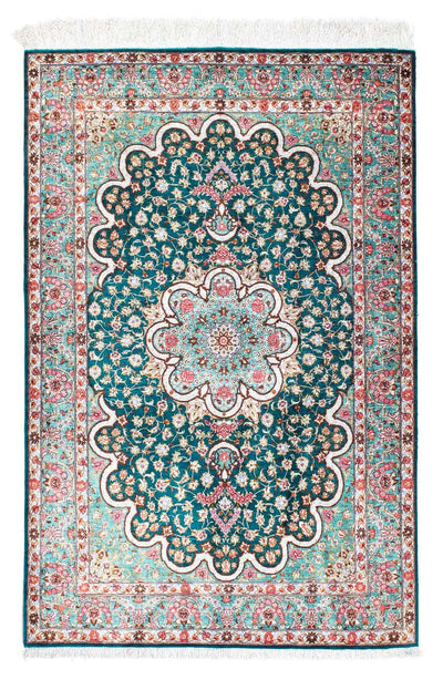 Qom Tapijt 100x152cm - Perzisch tapijt