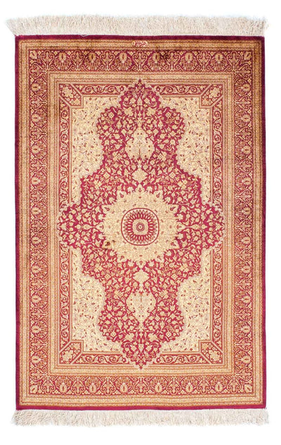 Qom Tapijt 95x143cm - Perzisch tapijt