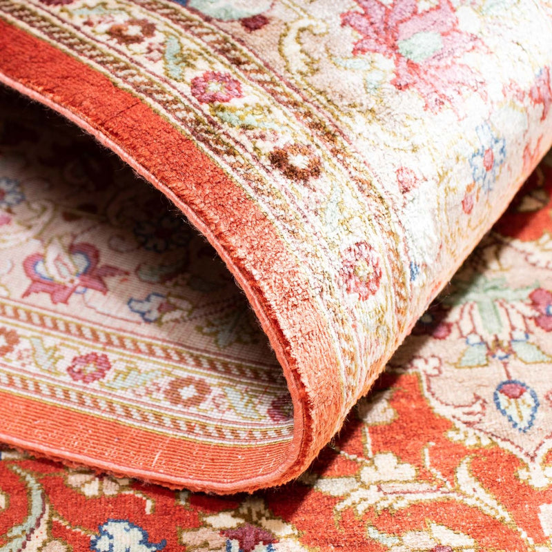 Perzisch tapijt - Ghom - 149 x 100 cm - roest