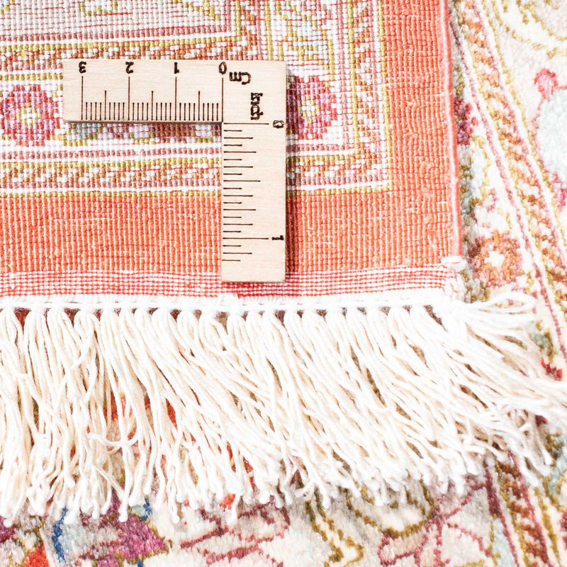 Perzisch tapijt - Ghom - 149 x 100 cm - roest