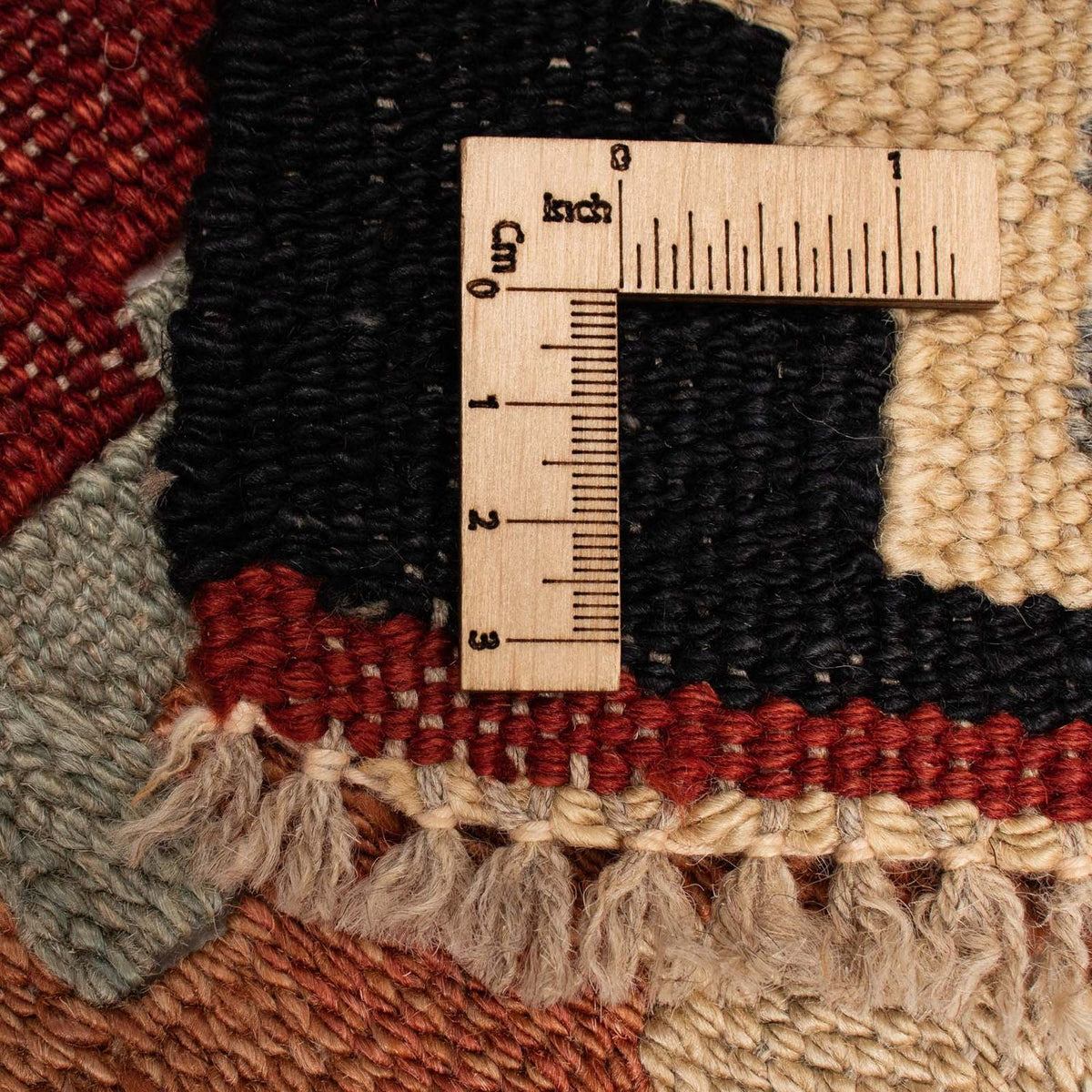 Kelim tapijt - Splash - 202 x 151 cm - veelkleurig