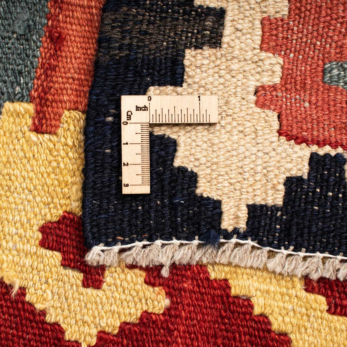 Kelim tapijt - Splash - 260 x 137 cm - veelkleurig