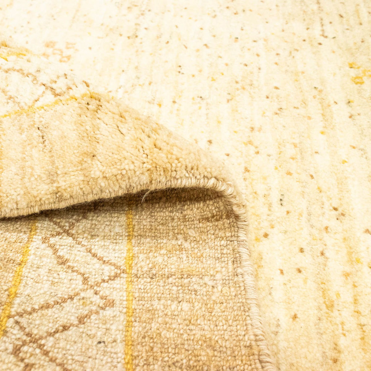 Gabbeh tapijt - Perzisch - 200 x 152 cm - beige
