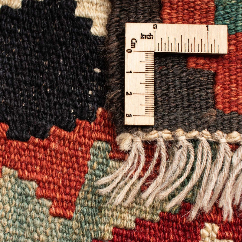 Kelim tapijt - Splash - 194 x 126 cm - veelkleurig