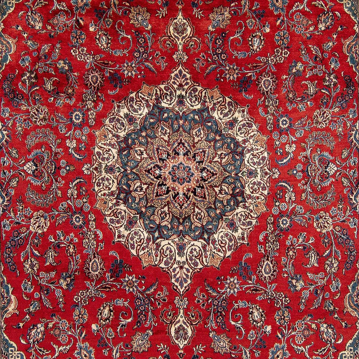 Perzisch Tapijt - Nomadisch - 379 x 264 cm - rood