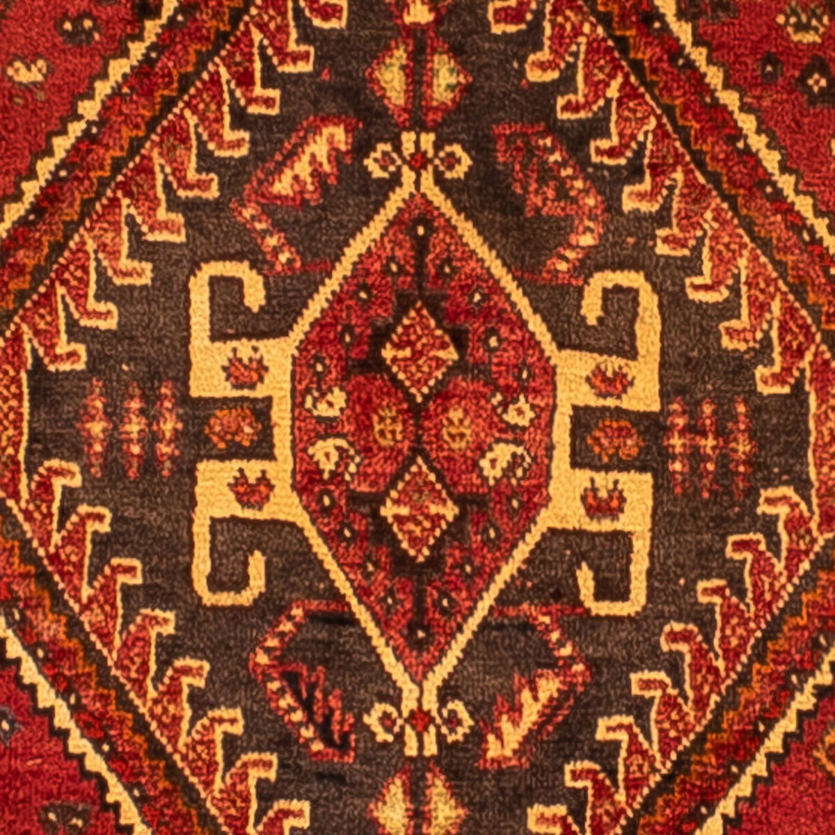 Perzisch Tapijt - Nomadisch - 277 x 181 cm - donkerrood