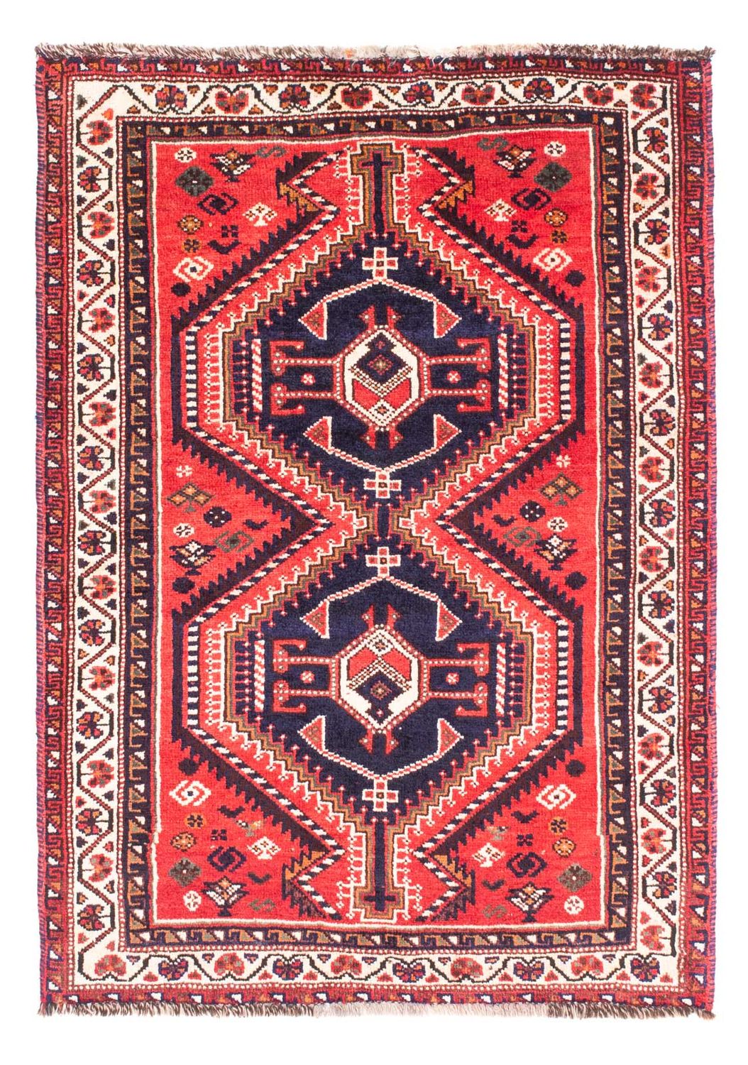 Perzisch Tapijt - Nomadisch - 152 x 105 cm - rood