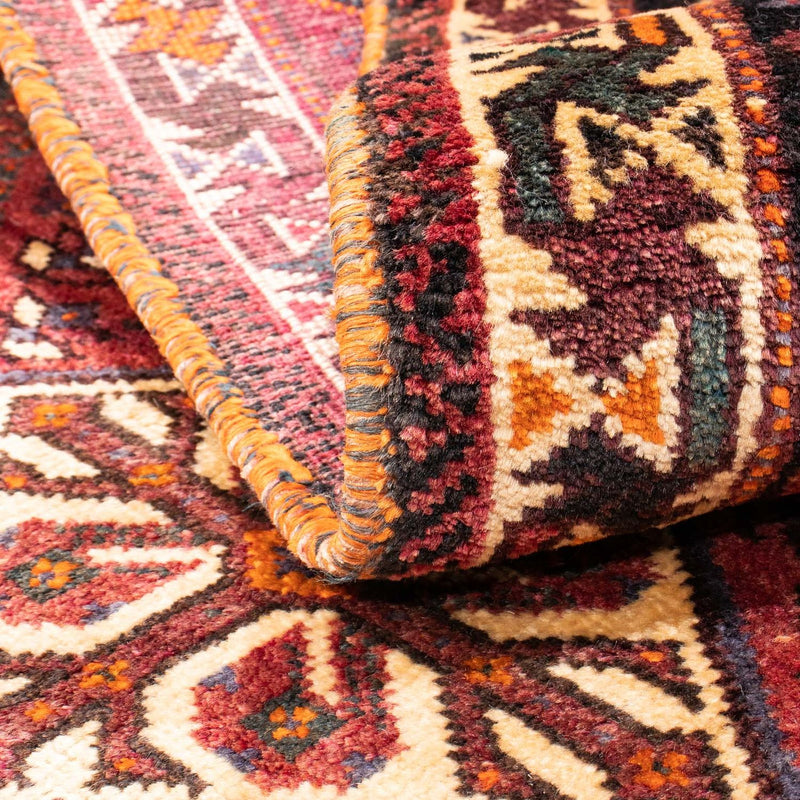 Perzisch Tapijt - Nomadisch - 160 x 110 cm - donkerrood