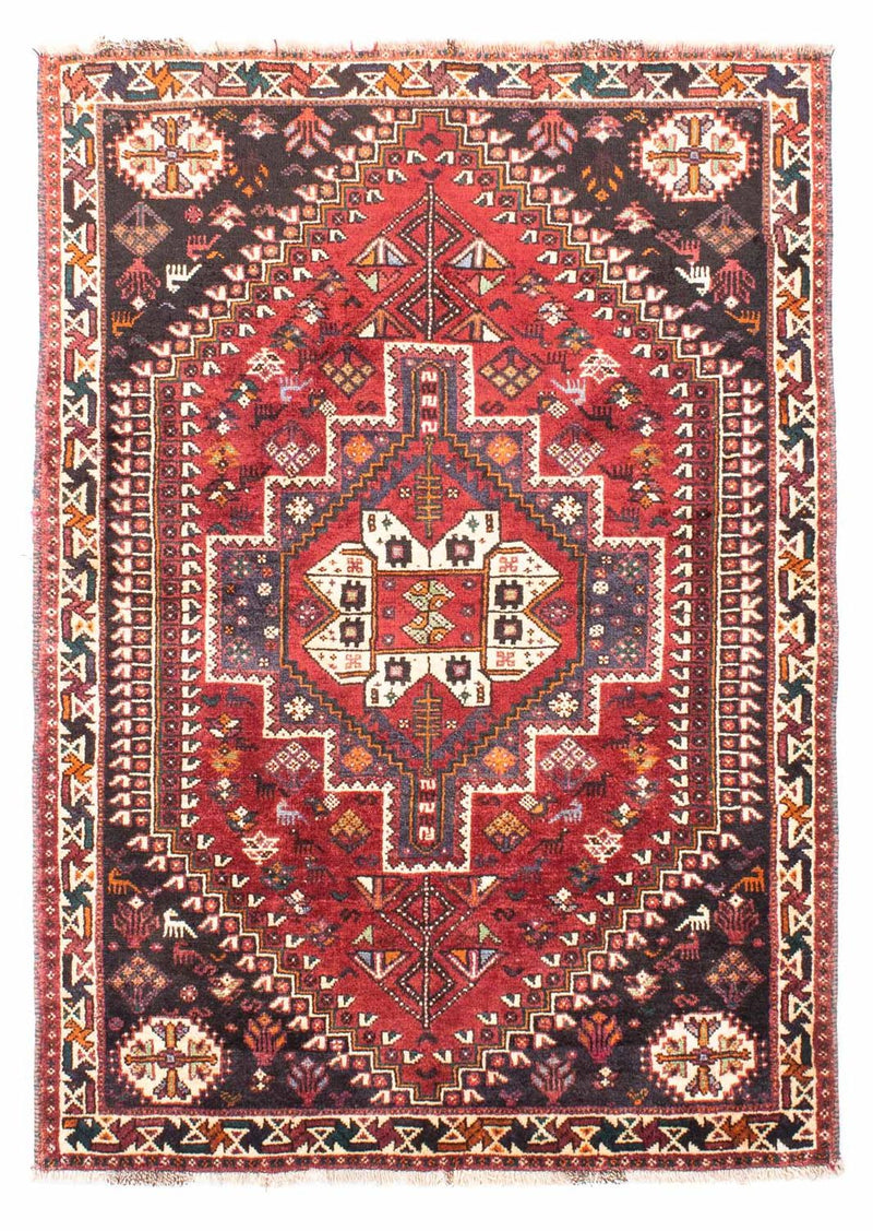 Perzisch Tapijt - Nomadisch - 163 x 112 cm - donkerrood