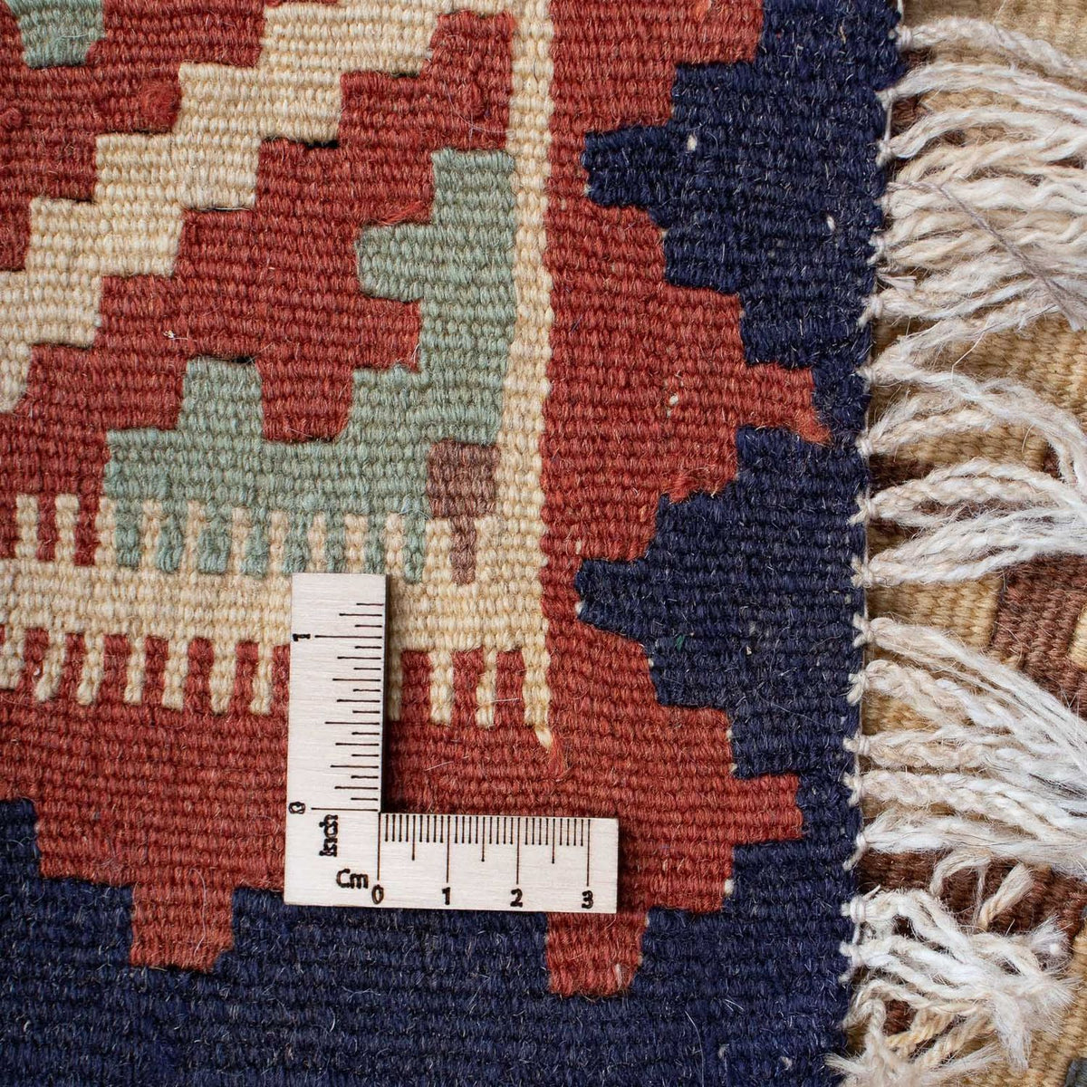 Kelim tapijt - Oosters - 188 x 118 cm - donkerrood