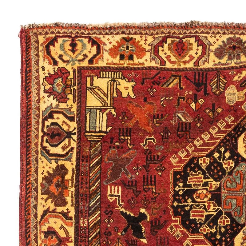 Perzisch Tapijt - Nomadisch - 258 x 170 cm - donkerrood