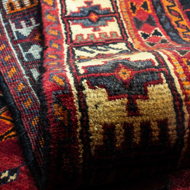 Perzisch Tapijt - Nomadisch - 257 x 157 cm - donkerrood