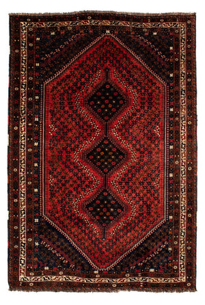 Perzisch Tapijt - Nomadisch - 291 x 206 cm - donkerrood