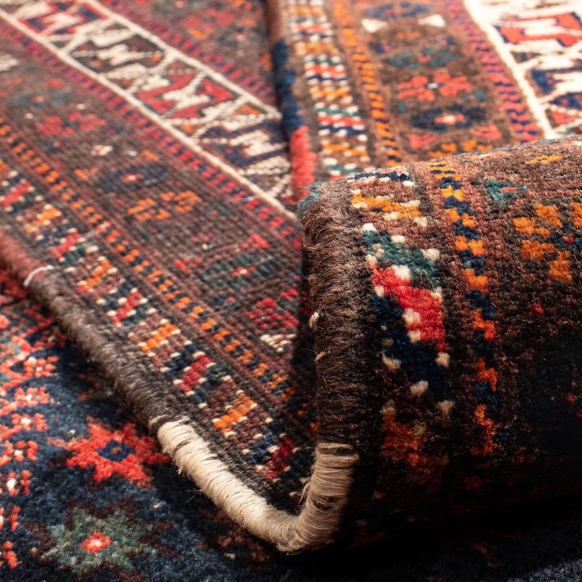 Perzisch Tapijt - Nomadisch - 291 x 206 cm - donkerrood