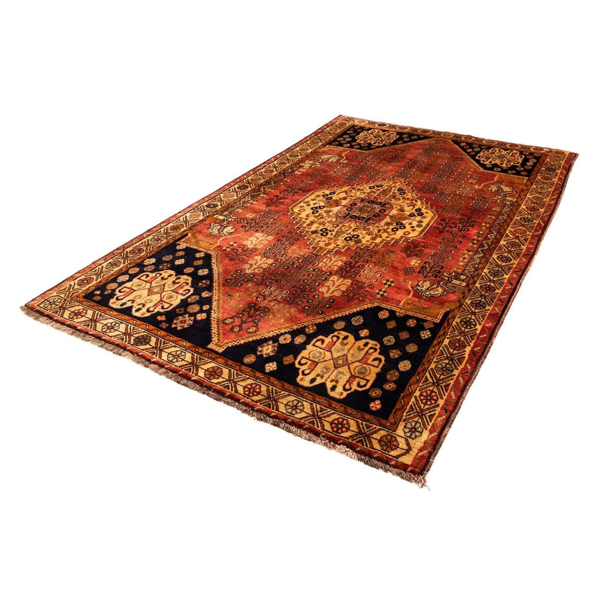 Perzisch Tapijt - Nomadisch - 260 x 161 cm - licht rood