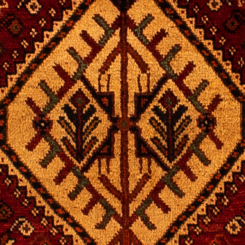 Perzisch Tapijt - Nomadisch - 298 x 178 cm - donkerrood