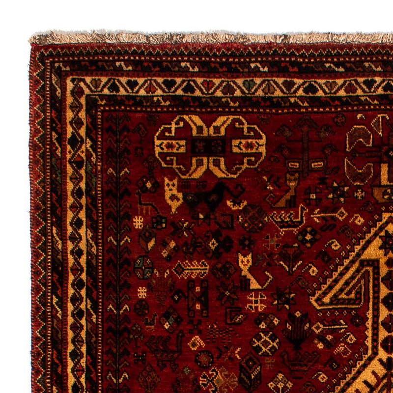 Perzisch Tapijt - Nomadisch - 298 x 178 cm - donkerrood