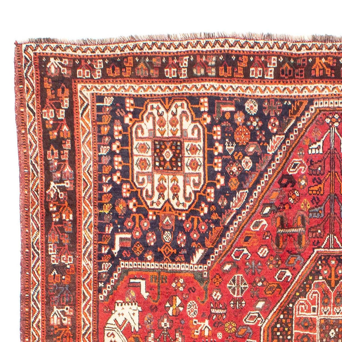 Perzisch Tapijt - Nomadisch - 260 x 180 cm - rood