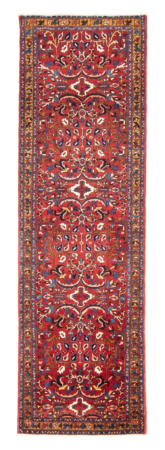 Loper Perzisch Tapijt - Nomadisch - 334 x 100 cm - donkerrood