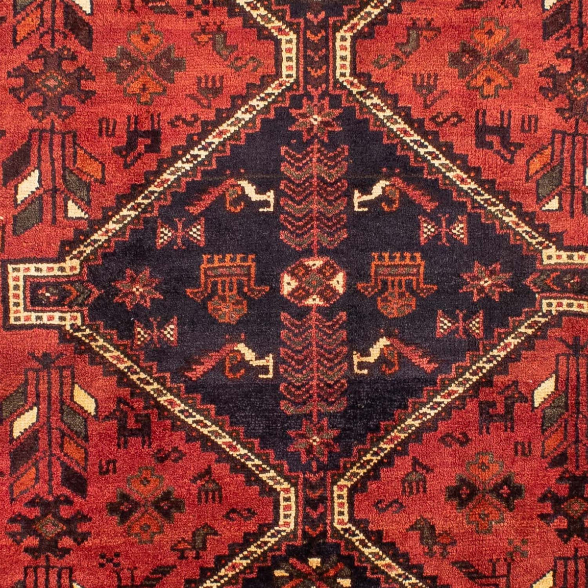 Perzisch Tapijt - Nomadisch - 312 x 221 cm - donkerrood