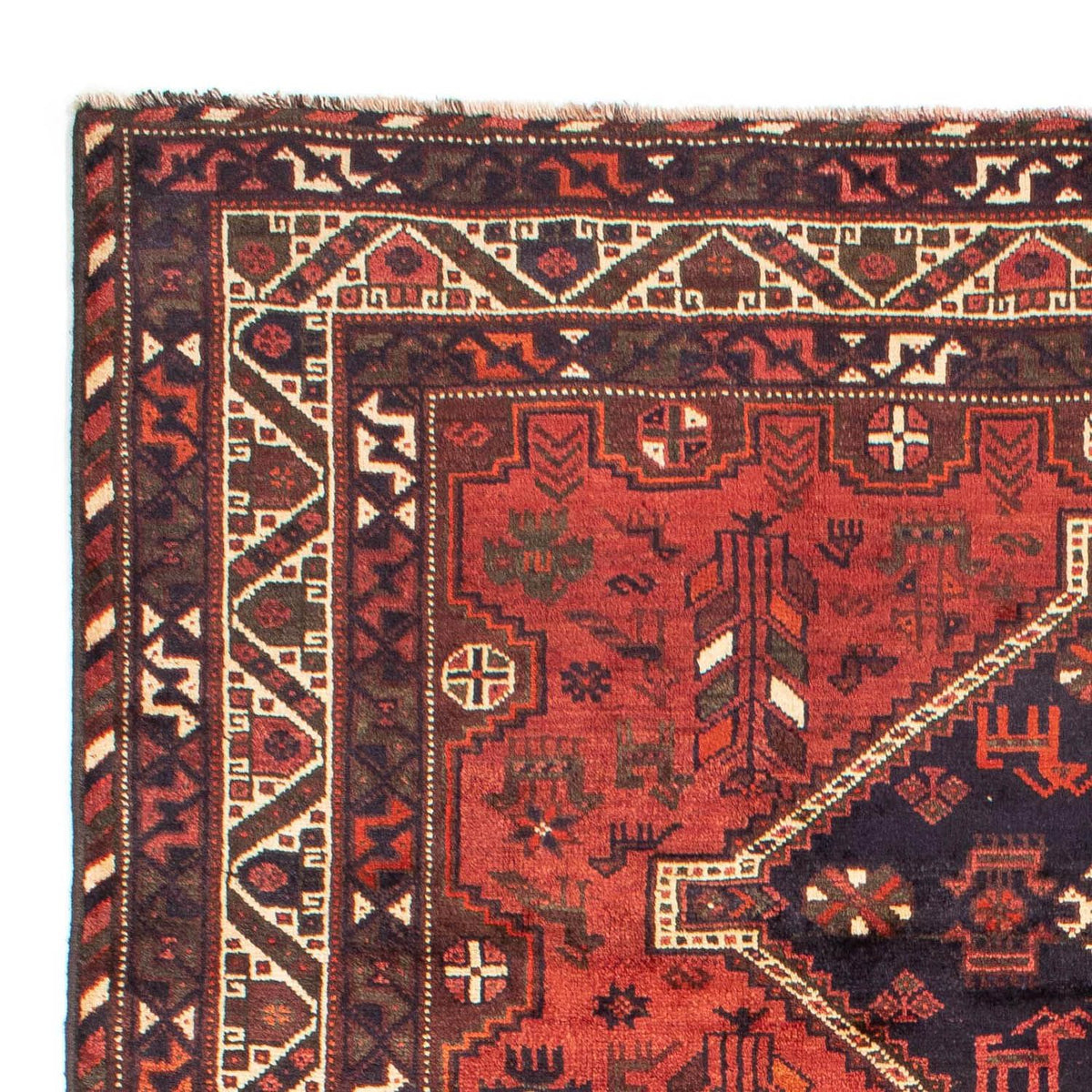 Perzisch Tapijt - Nomadisch - 312 x 221 cm - donkerrood