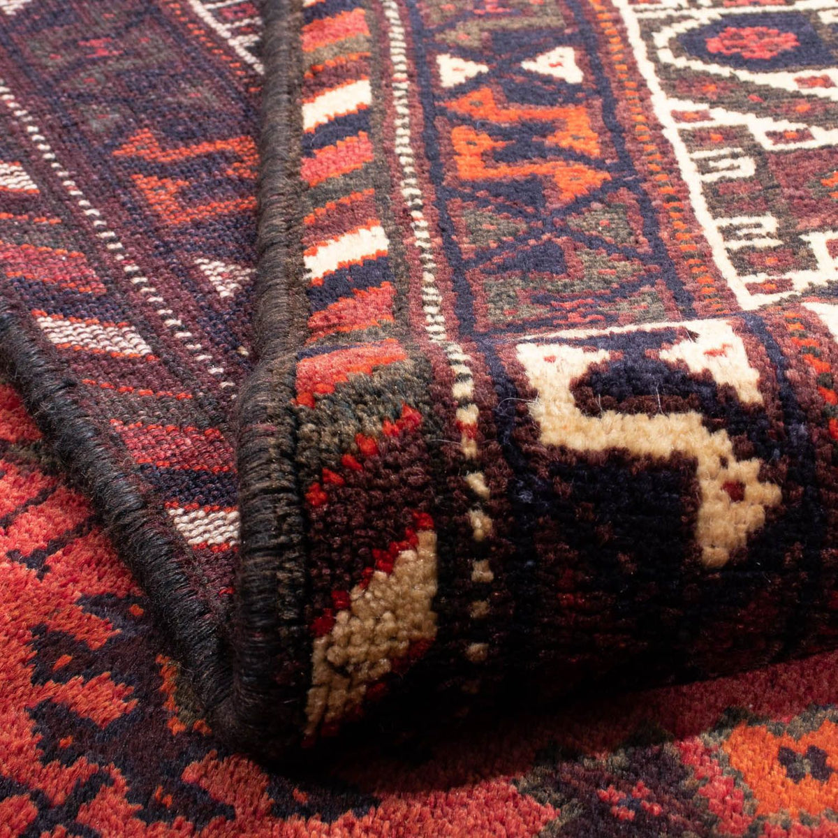 Perzisch Tapijt - Nomadisch - 312 x 221 cm - donkerrood