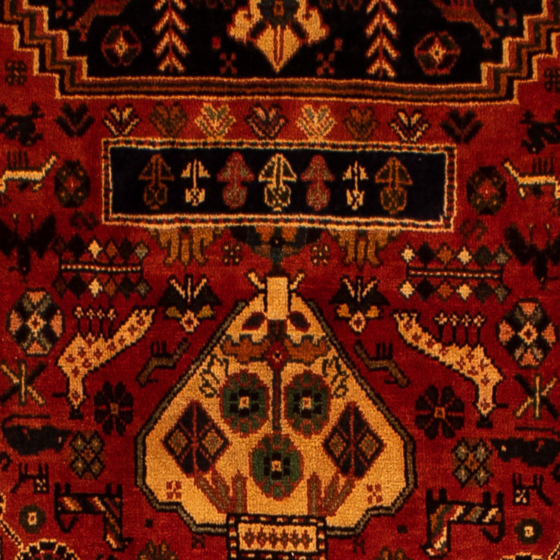 Perzisch Tapijt - Nomadisch - 304 x 204 cm - donkerrood