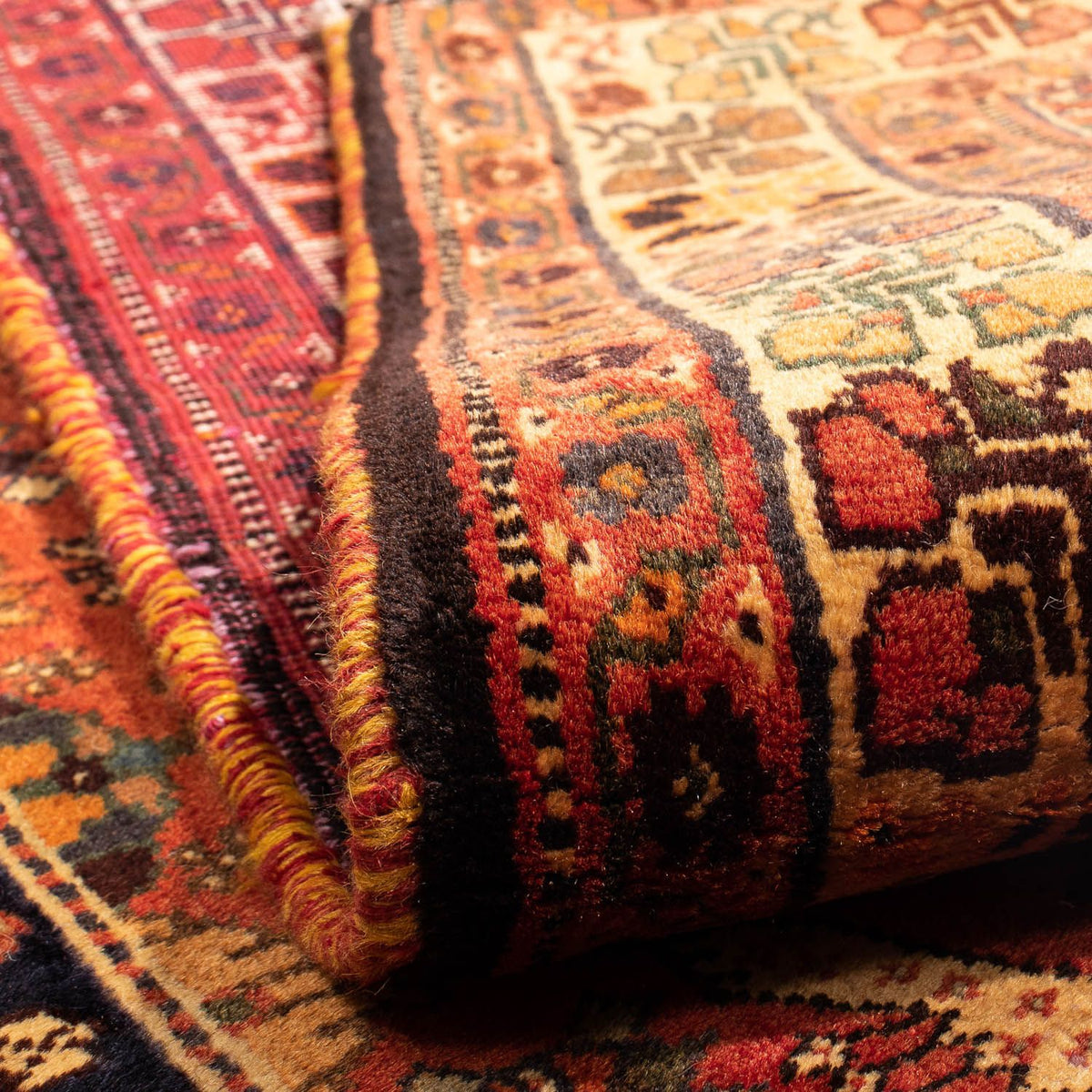 Perzisch Tapijt - Nomadisch - 304 x 204 cm - donkerrood