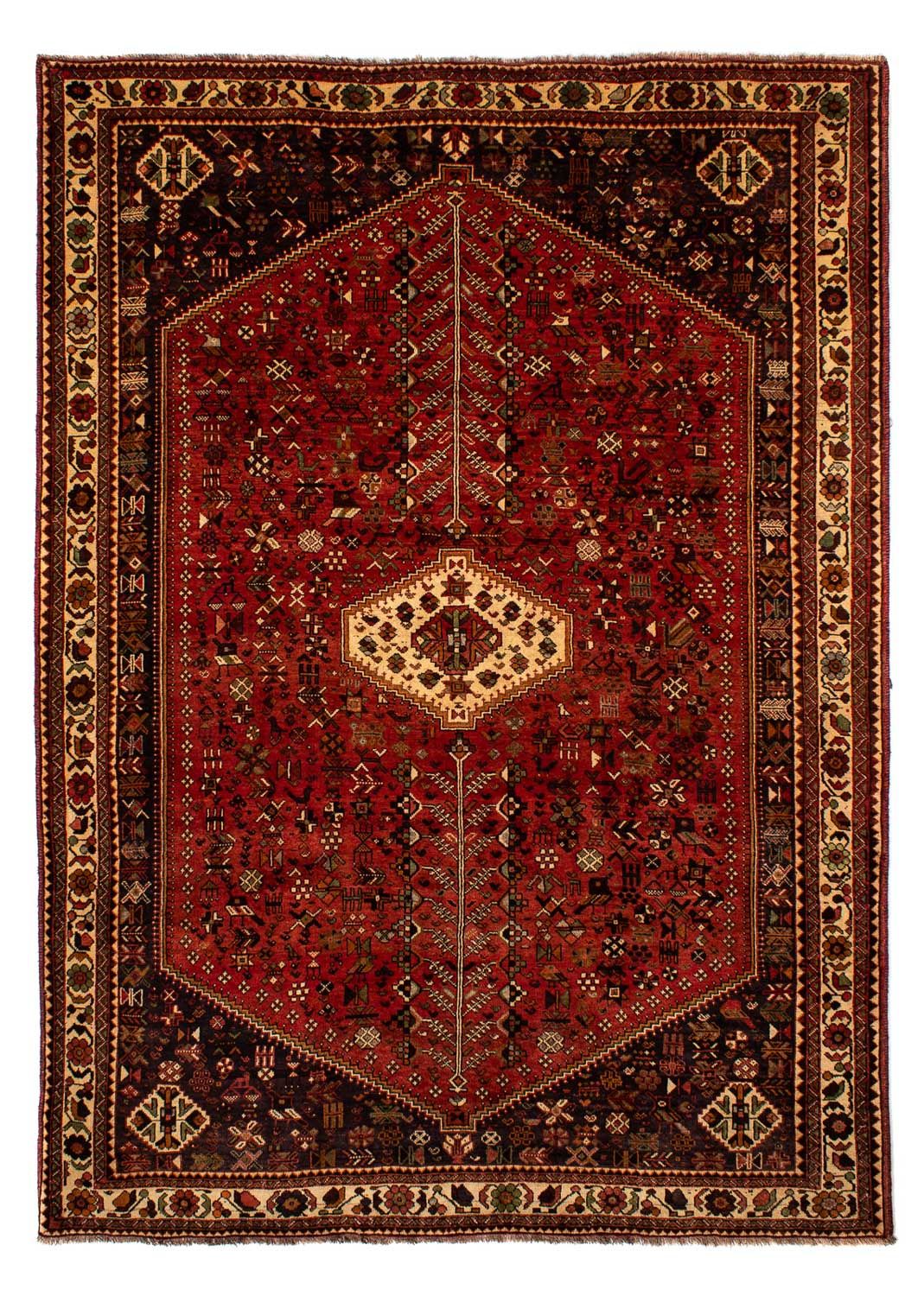 Perzisch Tapijt - Nomadisch - 313 x 213 cm - donkerrood