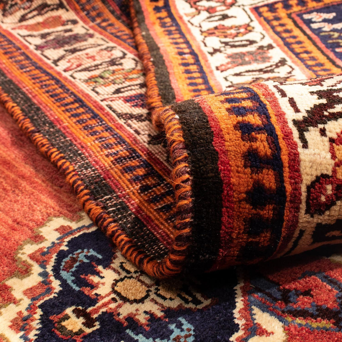 Perzisch Tapijt - Nomadisch - 305 x 225 cm - donkerrood