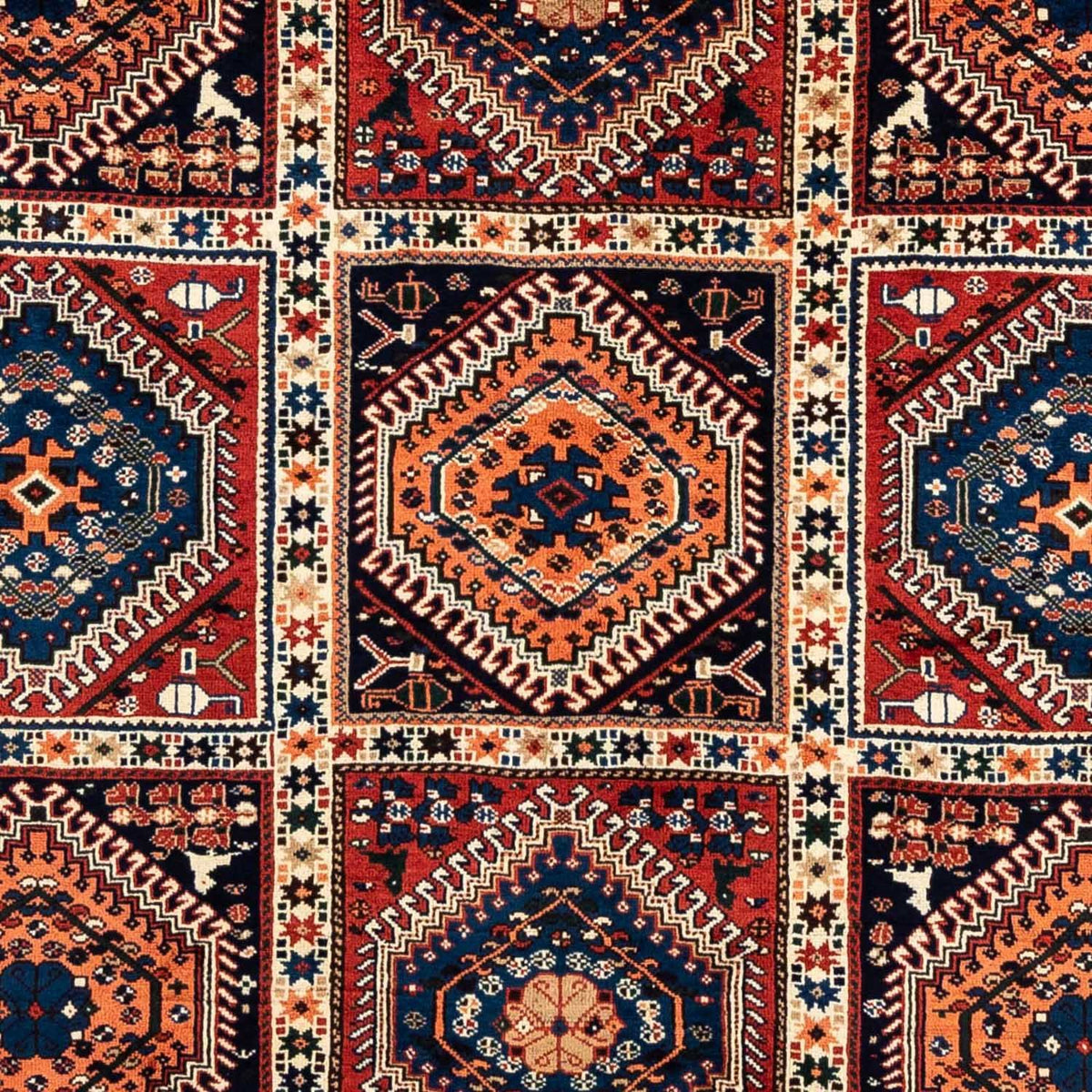 Perzisch Tapijt - Nomadisch - 318 x 217 cm - donkerblauw