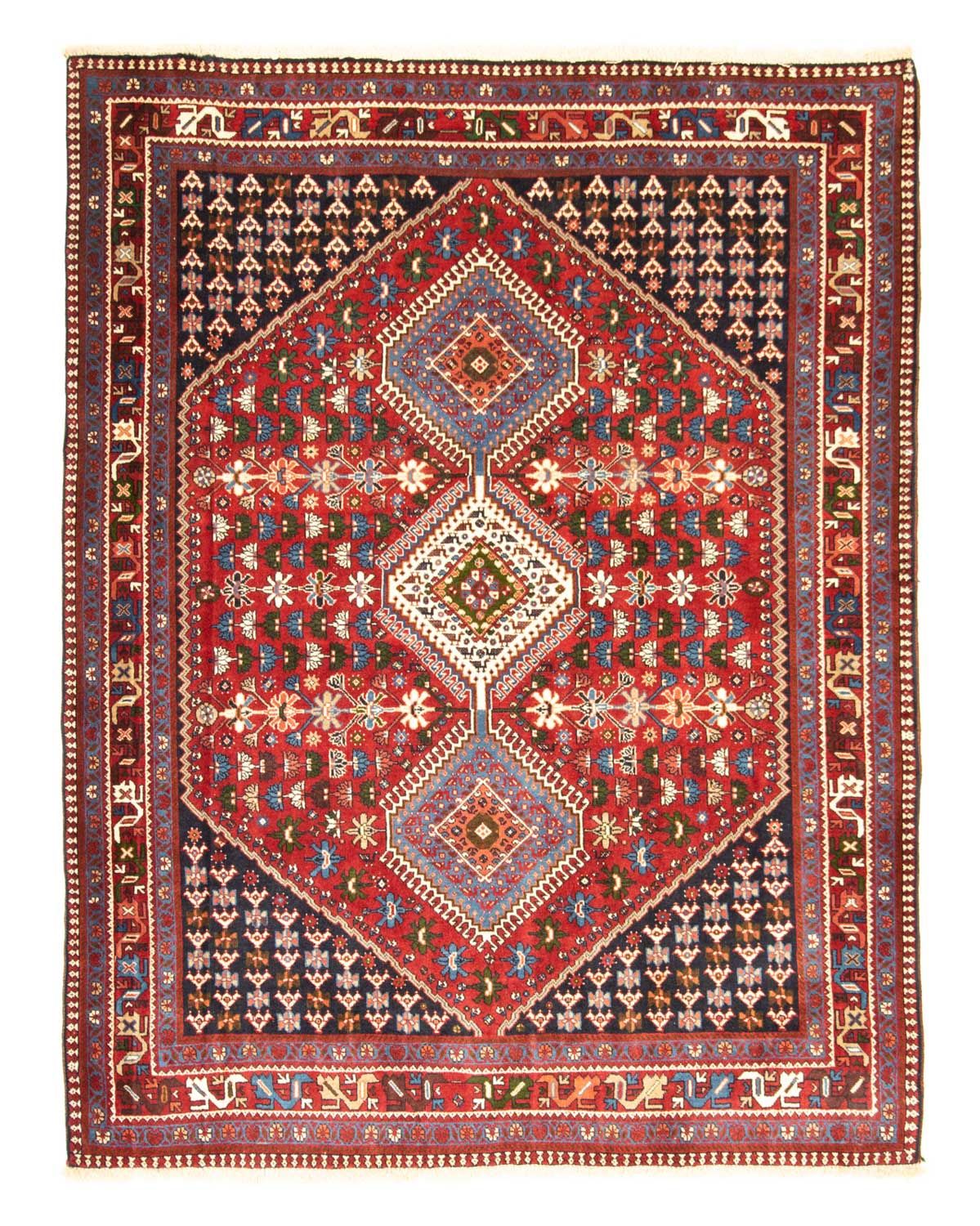 Perzisch Tapijt - Nomadisch - 200 x 159 cm - rood