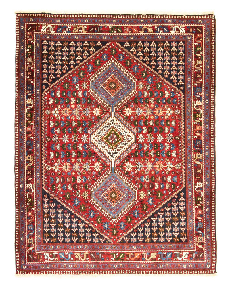 Perzisch Tapijt - Nomadisch - 200 x 159 cm - rood