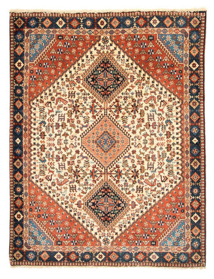 Perzisch Tapijt - Nomadisch - 193 x 150 cm - beige