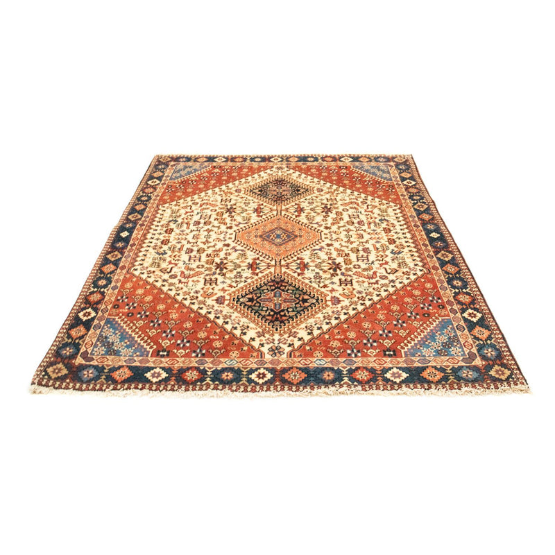 Perzisch Tapijt - Nomadisch - 193 x 150 cm - beige