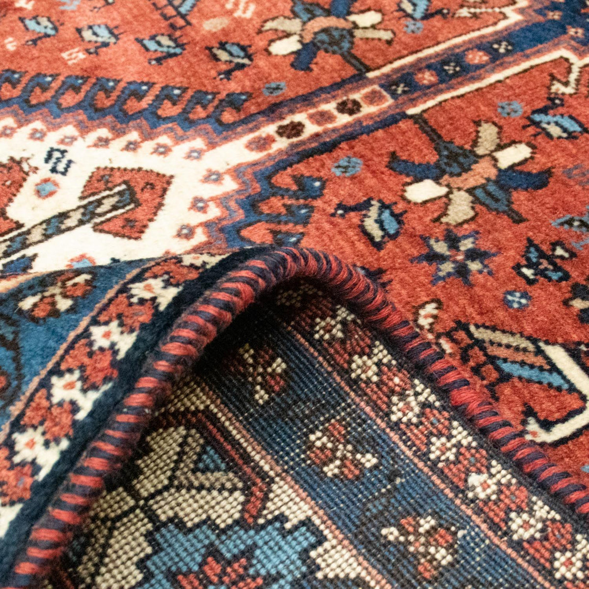 Perzisch Tapijt - Nomadisch - 195 x 145 cm - rood