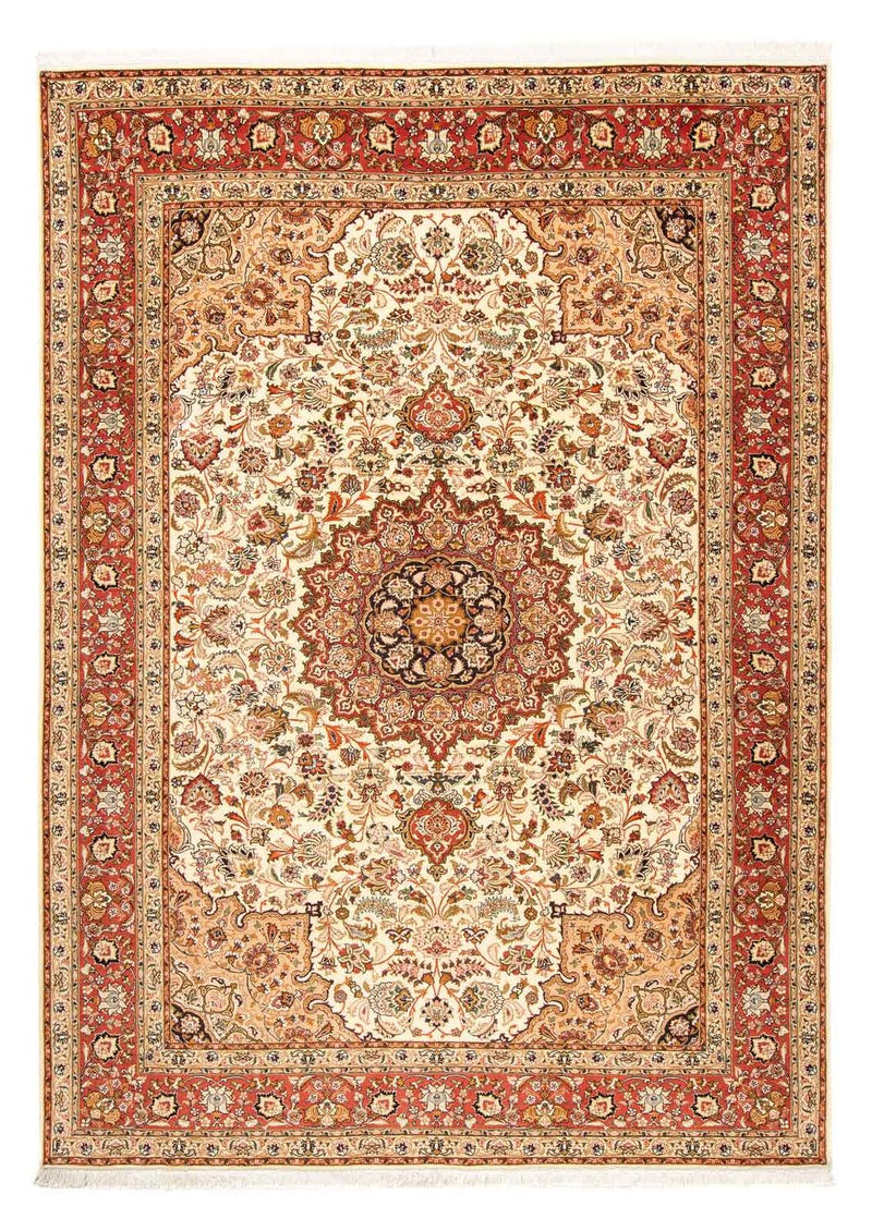 Perzisch tapijt - Tabriz - Royal - 280 x 204 cm - beige