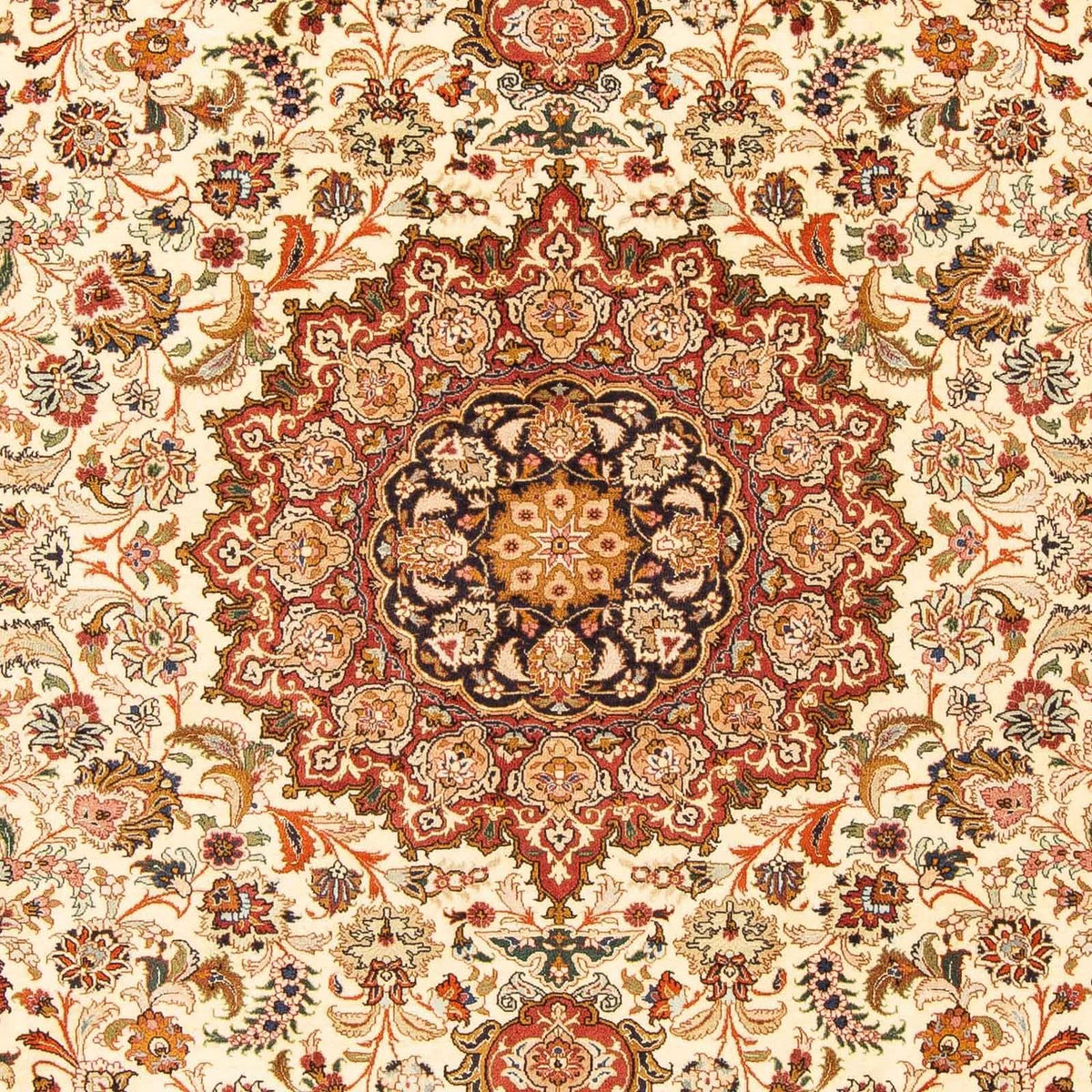 Perzisch tapijt - Tabriz - Royal - 280 x 204 cm - beige