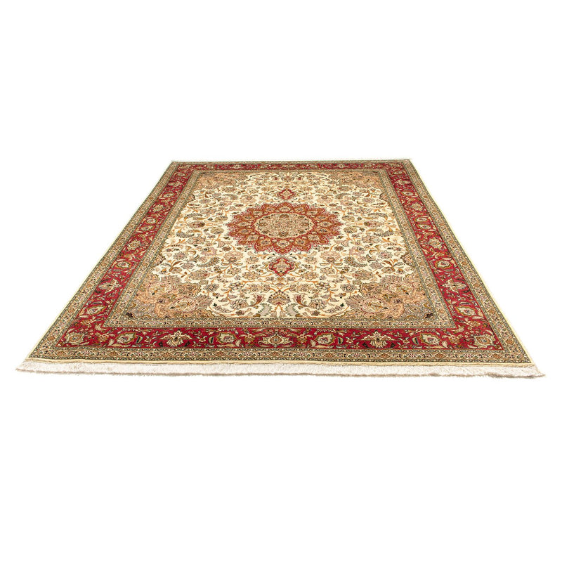 Perzisch tapijt - Tabriz - Royal - 251 x 204 cm - beige