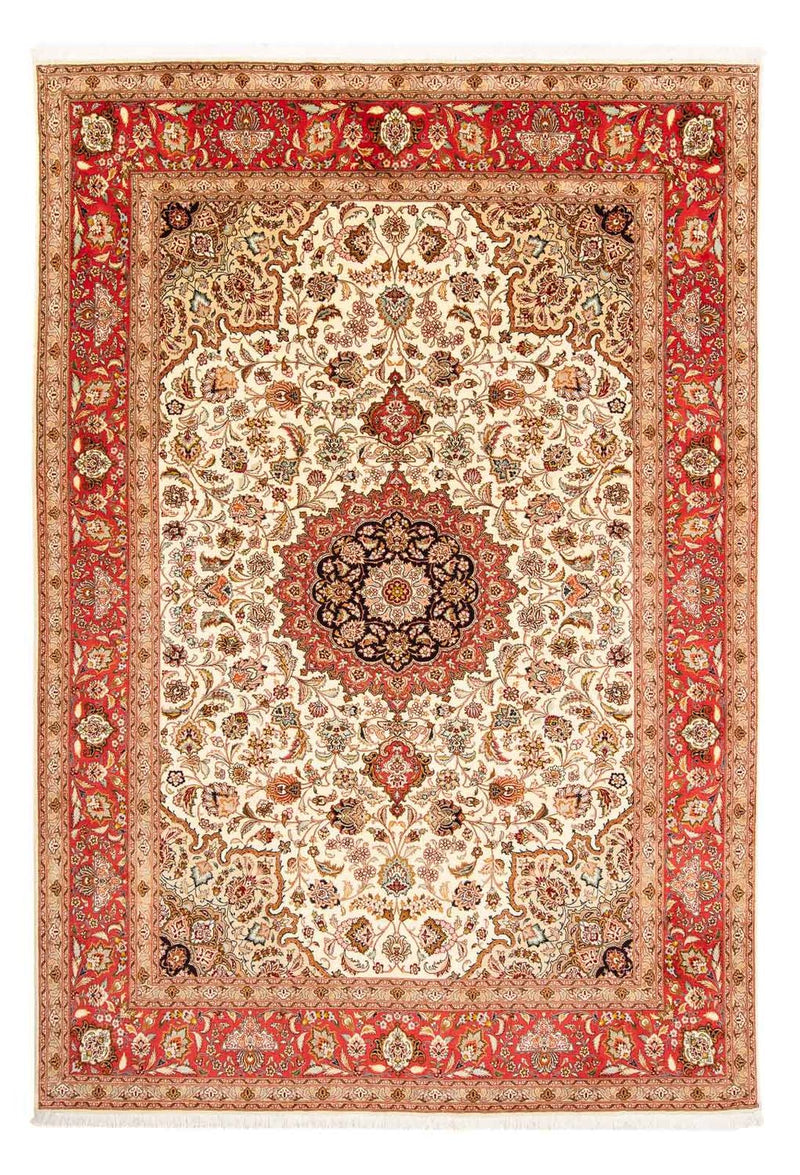Perzisch tapijt - Tabriz - Royal - 296 x 204 cm - rood
