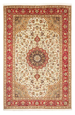 Perzisch tapijt - Tabriz - Royal - 294 x 200 cm - beige