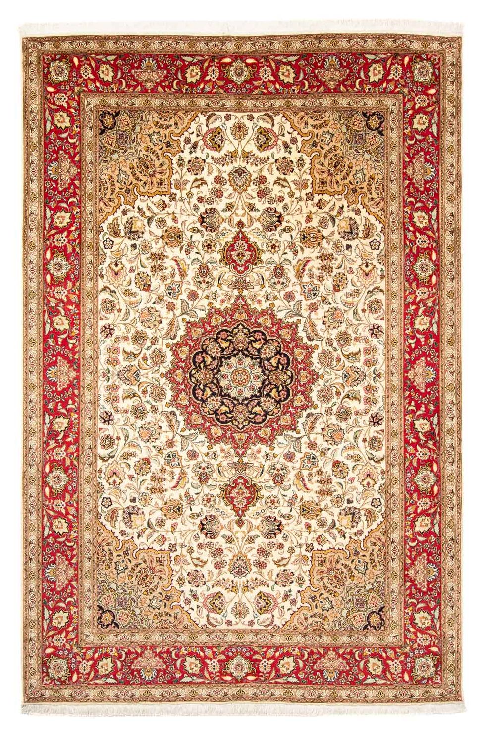 Perzisch tapijt - Tabriz - Royal - 294 x 200 cm - beige