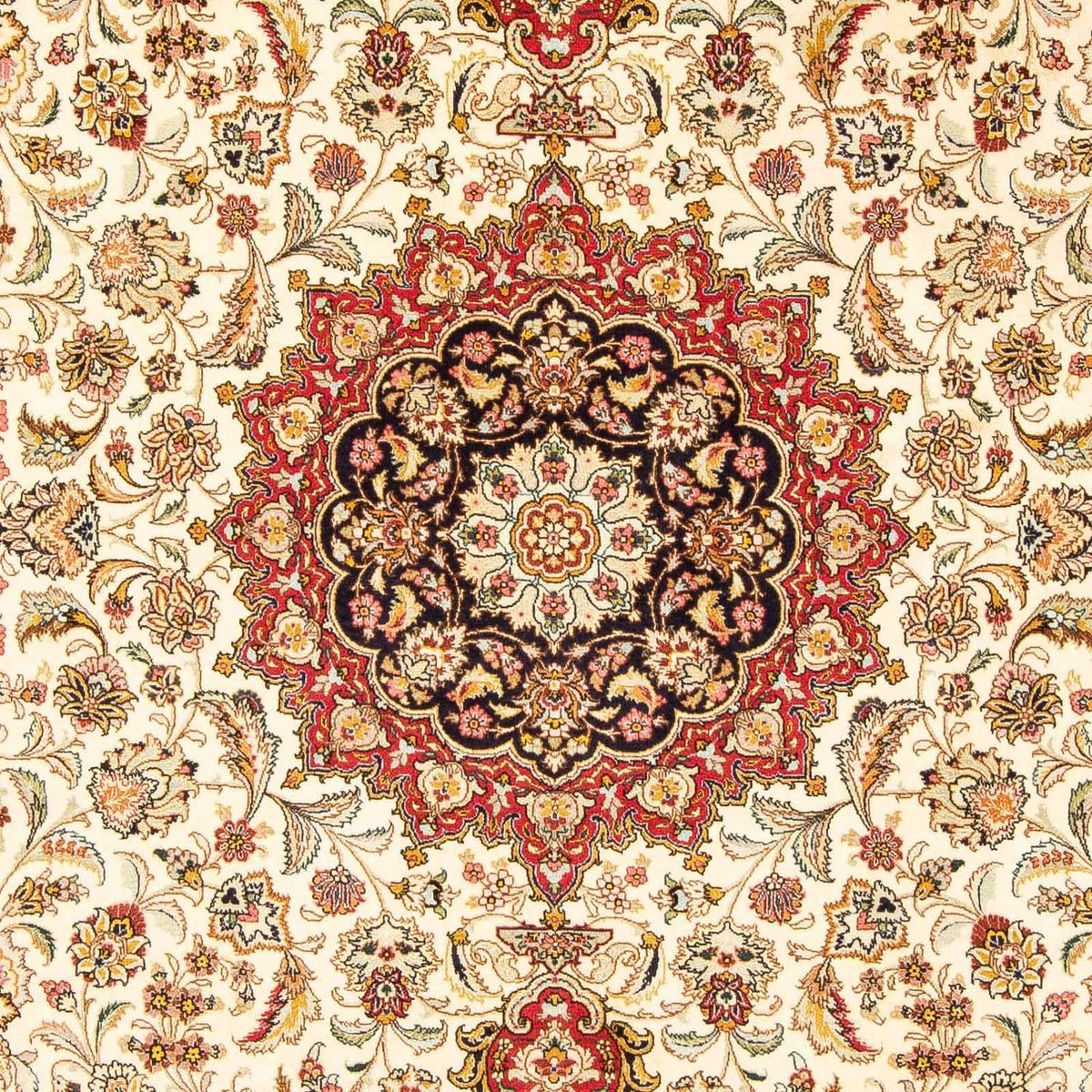 Perzisch tapijt - Tabriz - Royal - 294 x 200 cm - beige
