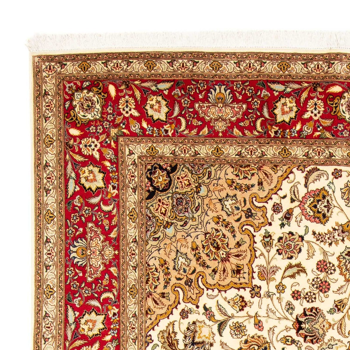 Perzisch tapijt - Tabriz - Royal - 294 x 200 cm - beige