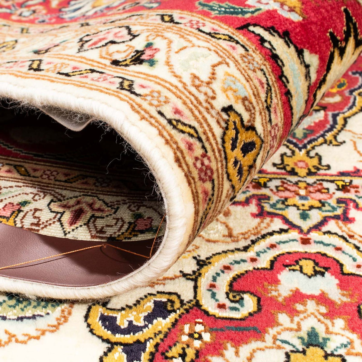 Perzisch tapijt - Tabriz - Royal - 294 x 200 cm - beige