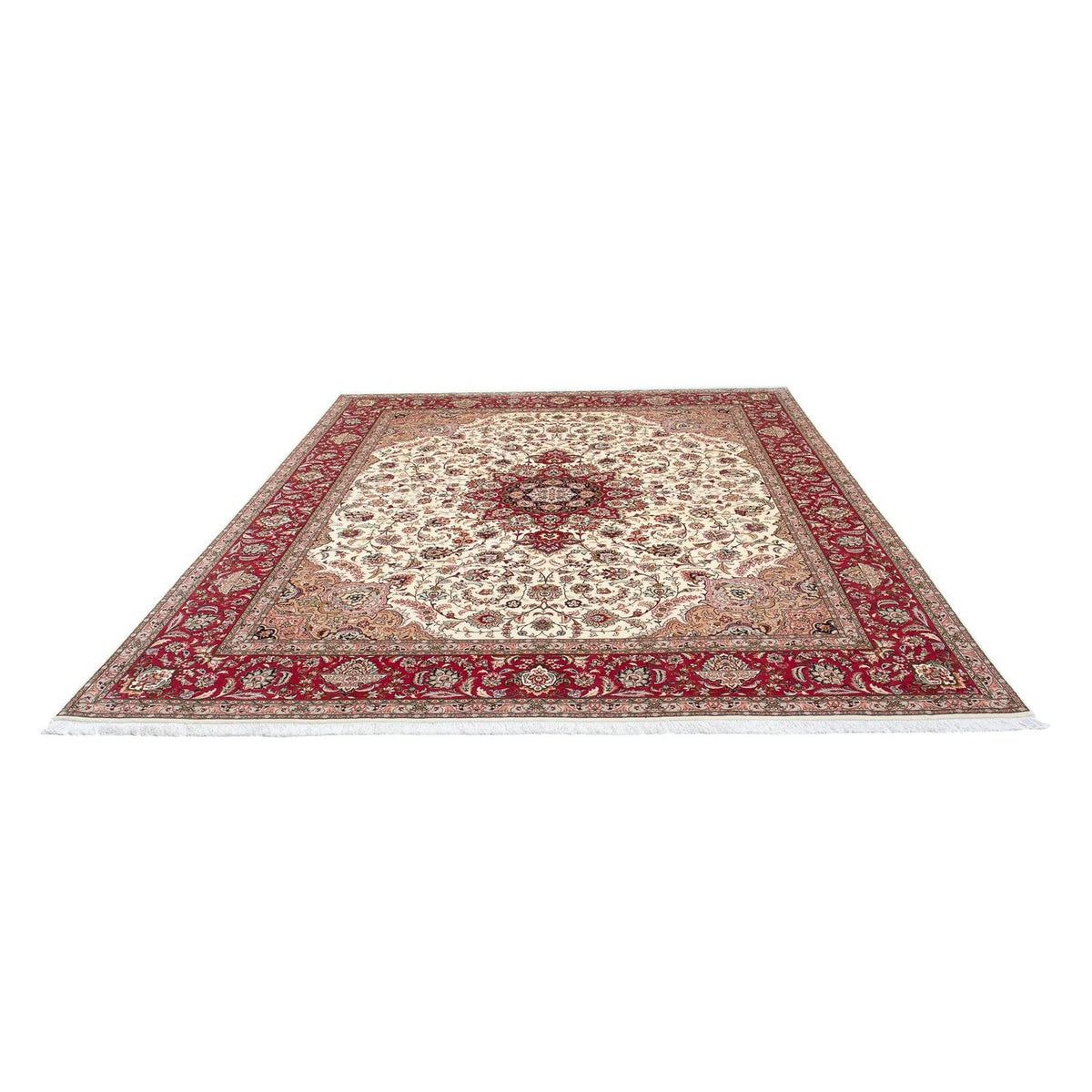 Perzisch tapijt - Tabriz - Royal - 300 x 250 cm - rood
