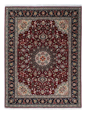 Perzisch tapijt - Tabriz - Royal - 196 x 155 cm - donkerrood