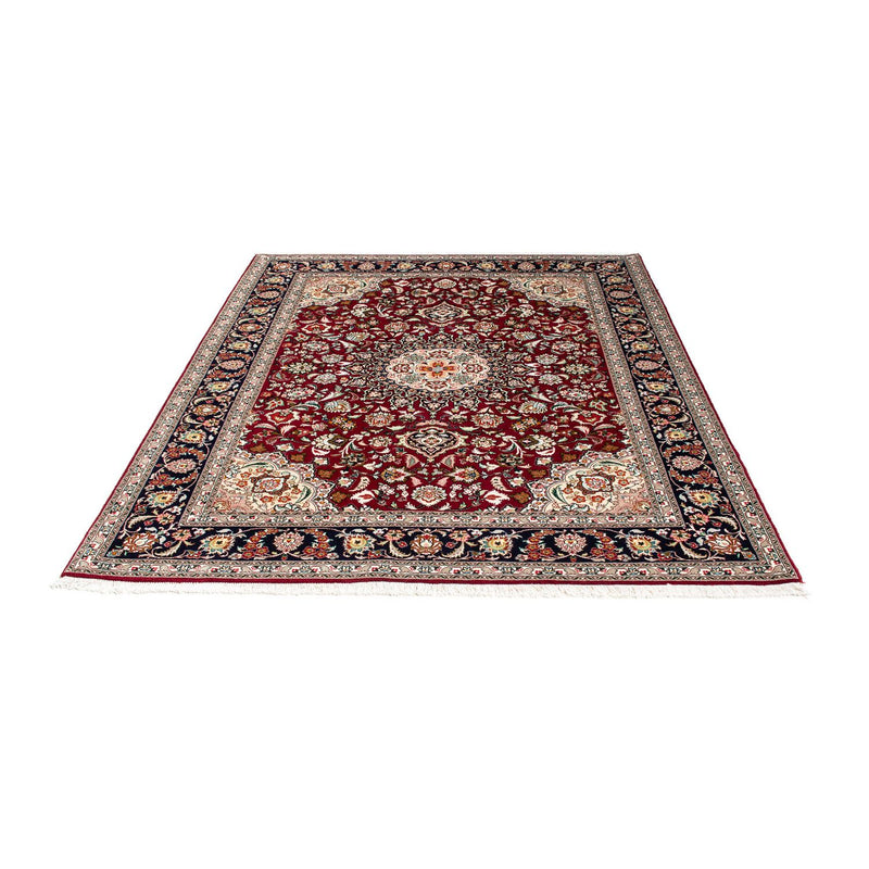 Perzisch tapijt - Tabriz - Royal - 196 x 155 cm - donkerrood