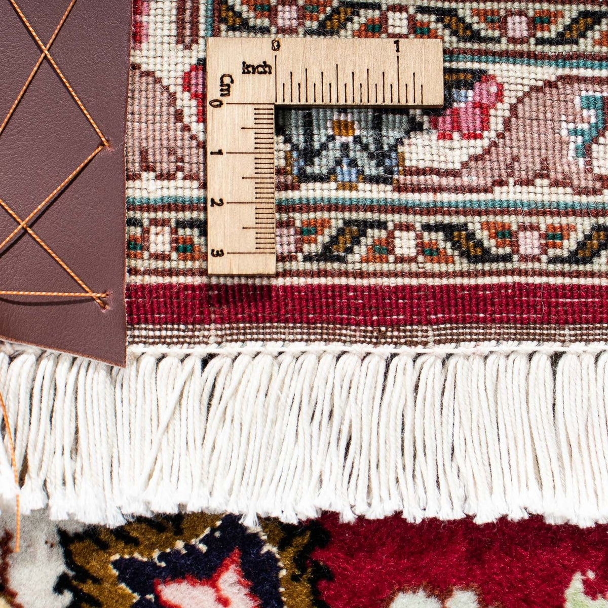 Perzisch tapijt - Tabriz - Royal - 196 x 155 cm - donkerrood